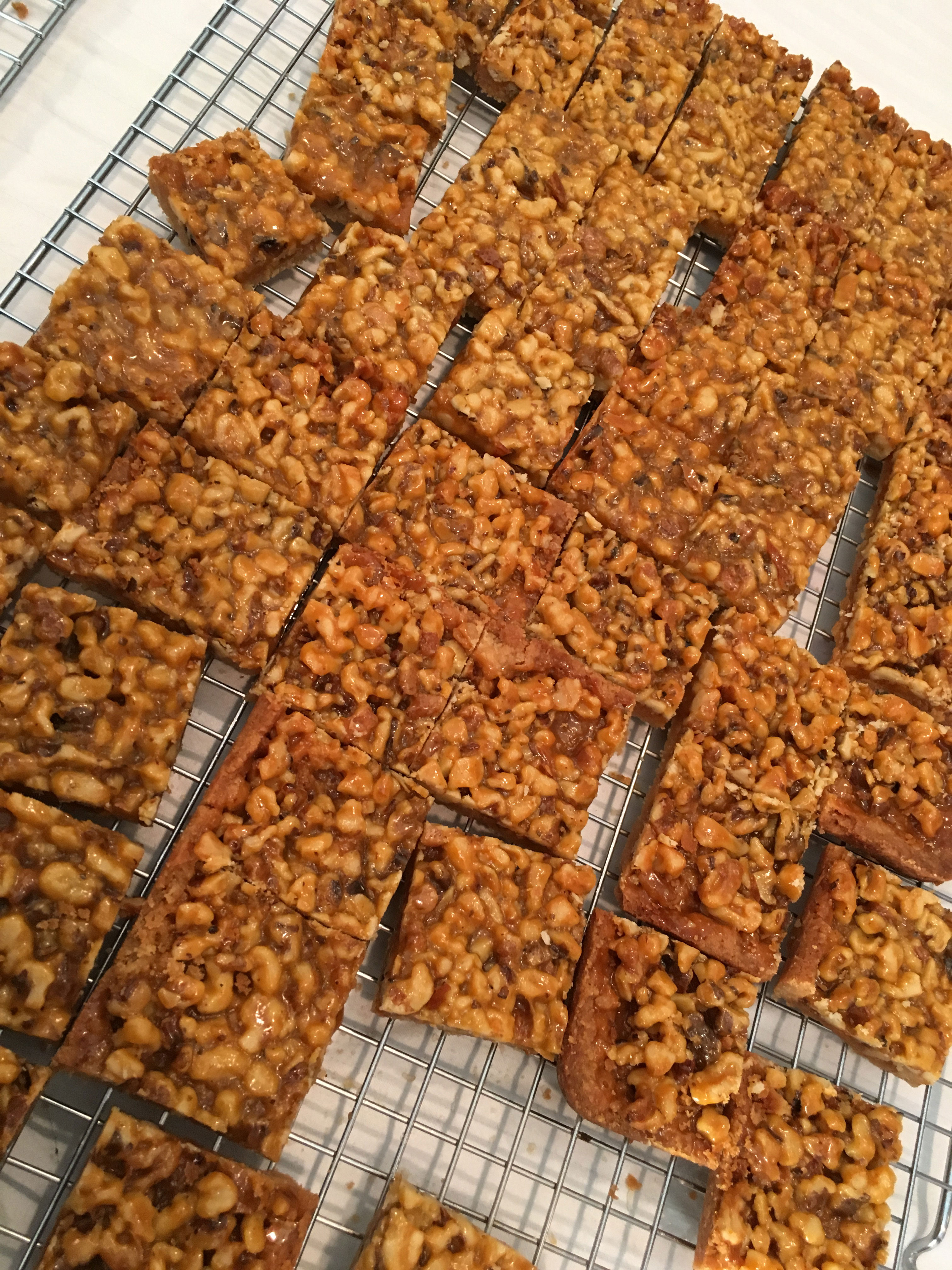 Butterscotch Walnut Bars