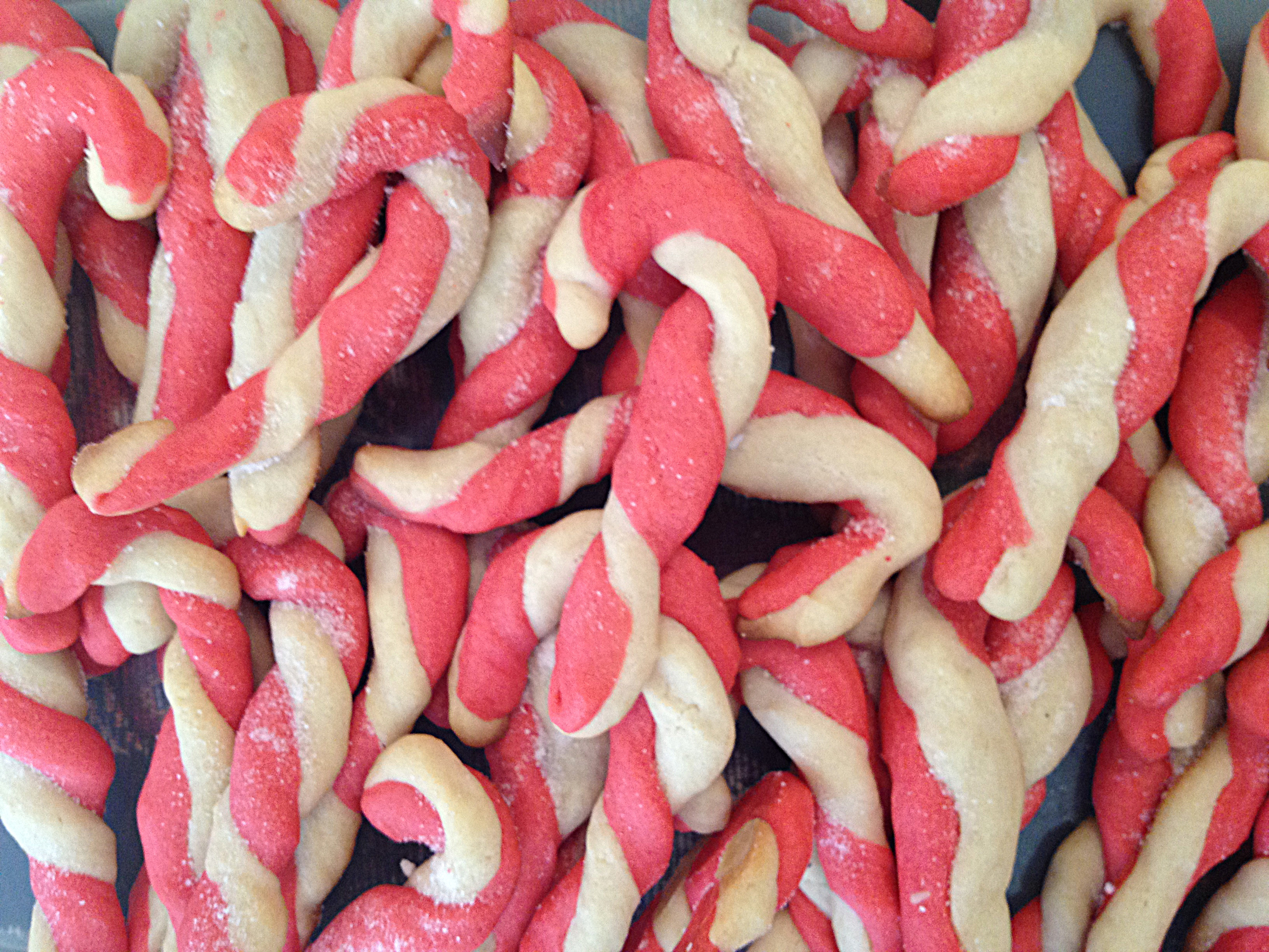 Christmas Cane Cookies