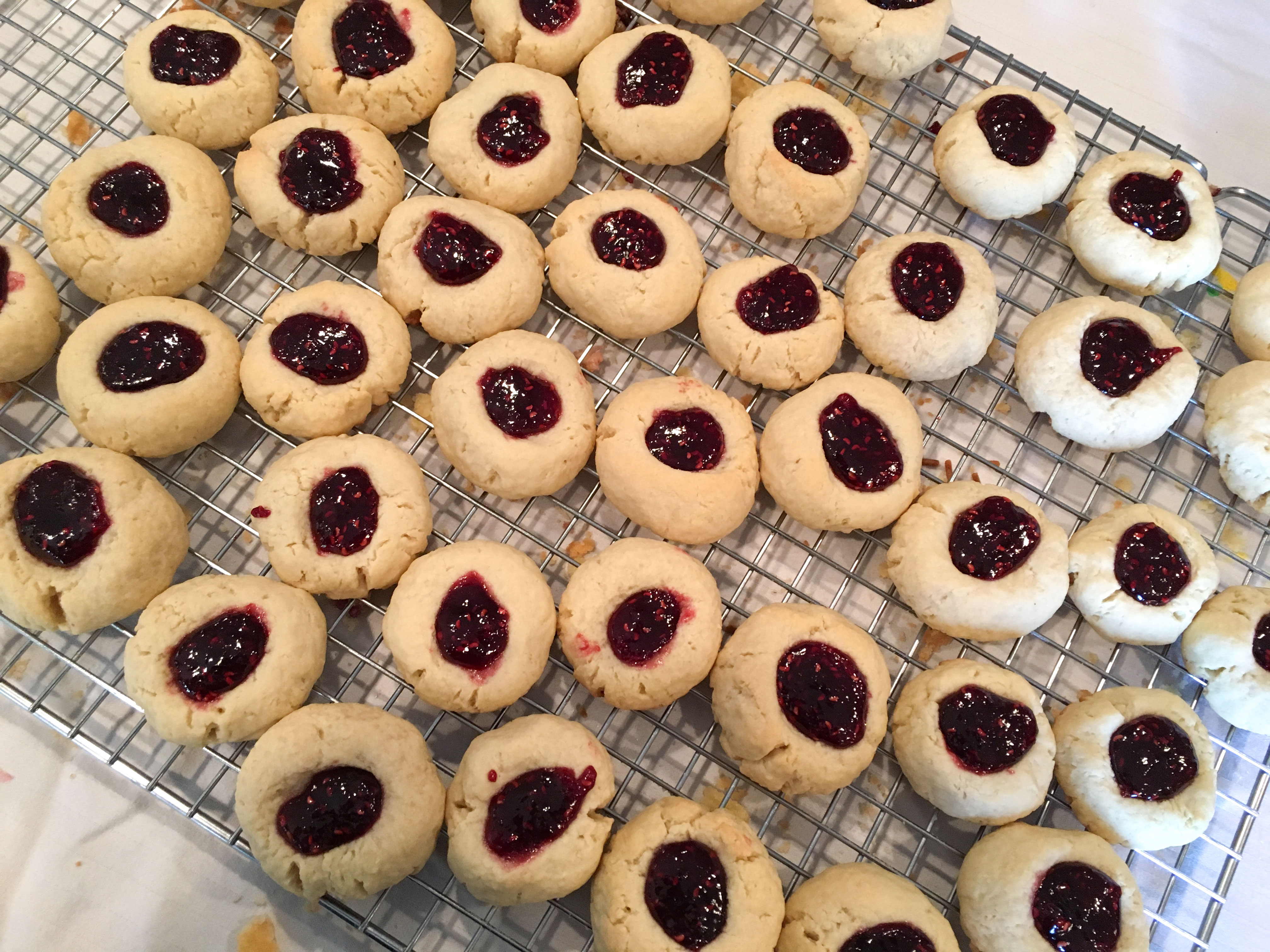 Raspberry Thumbprints