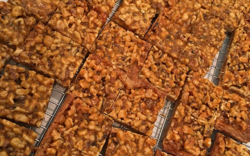 Butterscotch Walnut Bars